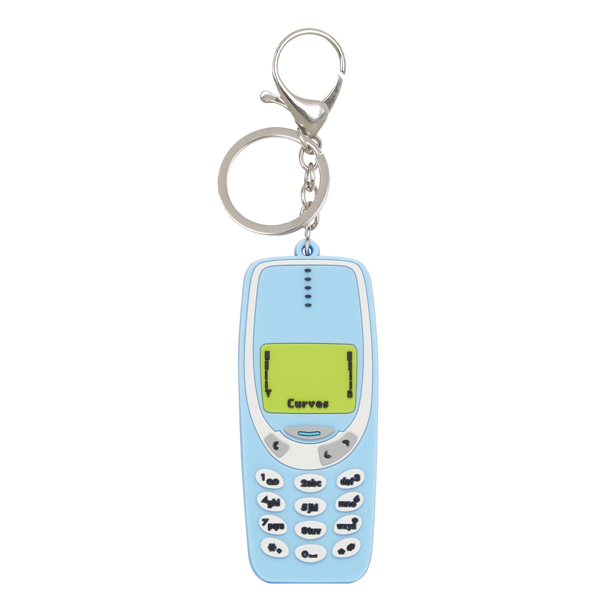 Curves Cellphone Charm