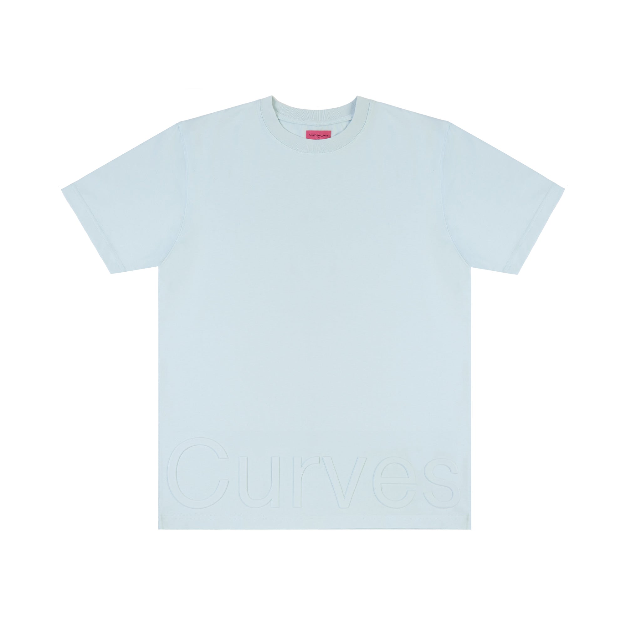 home/wear by Curves T-shirt (Powder Blue)