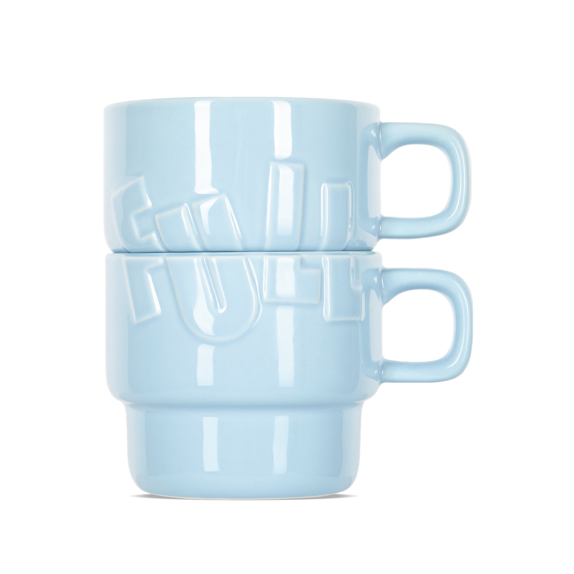 Baby Blue ‘Half Full’ Cups (Set of 2)