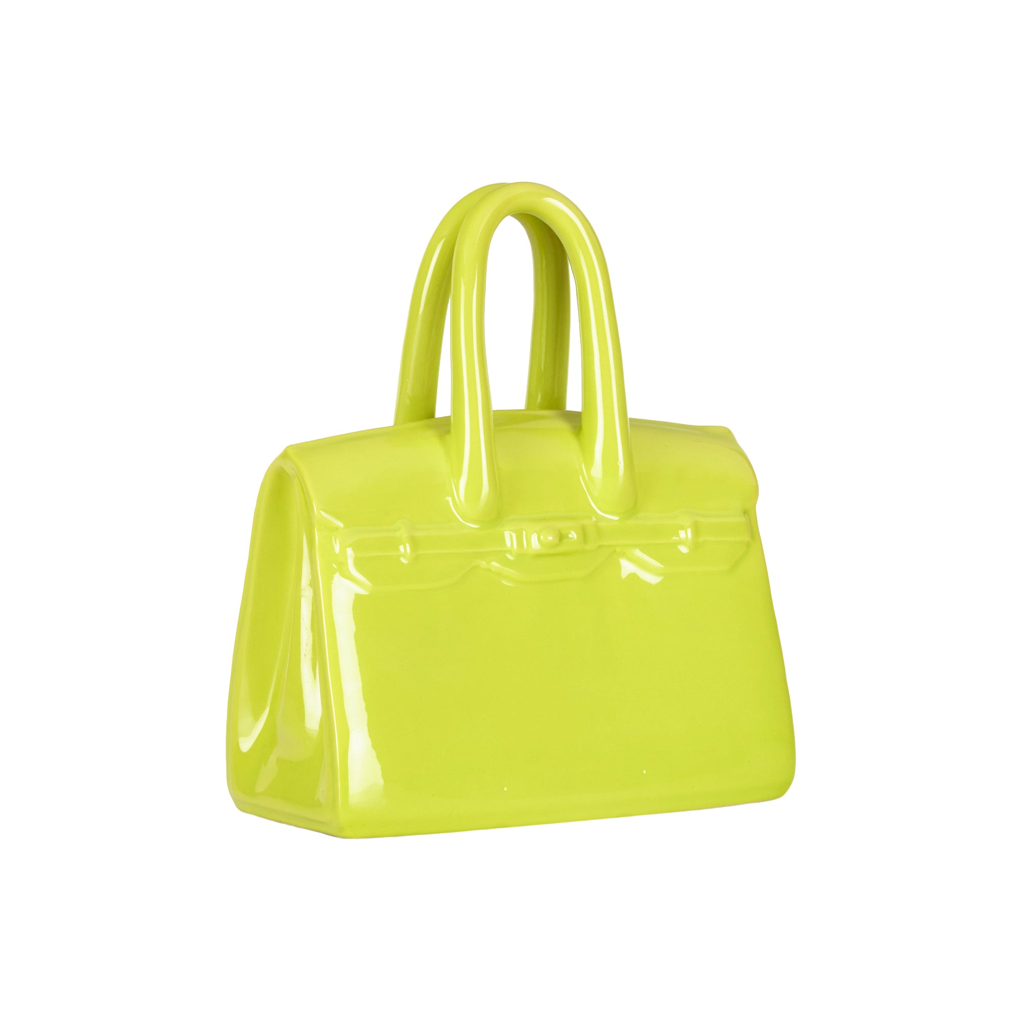 Money Bag Piggy Bank (Chartreuse)